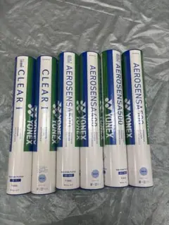 YONEX AEROSENSA 400 クリア 6本入り ノック用