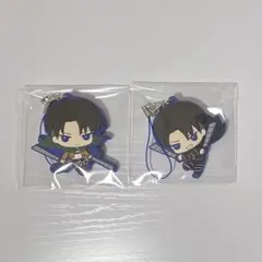 進撃の巨人　リヴァイ　ラバーマスコット　ラバマス　キーホルダー　ガチャガチャ