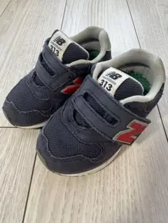 【New Balance】 ベビーシューズ 313 ネイビー　14cm