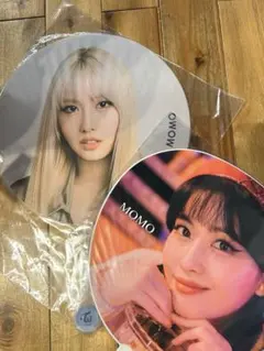 TWICE モモ うちわ 2枚セット