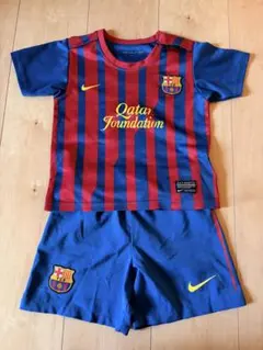 Nike FC Barcelona ユニフォーム 上下セット 85-90cm - メルカリ