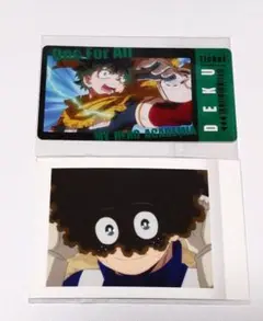 【僕のヒーローアカデミア】　緑谷 出久　チケコレ＆ぱしゃこれ 2点セット