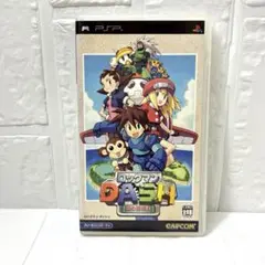 PSP ソフト　取説無し　ロックマンDASH 鋼の冒険心