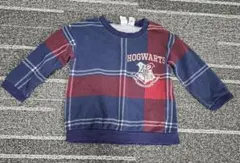 HOGWARTS チェック柄 トレーナー