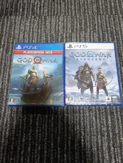 PS5 ゴッド・オブ・ウォー ラグナロク、PS4 ゴッド・オブ・ウォー 2本