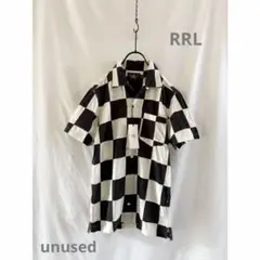 【未使用】RRL ダブルアールエル チェッカーフラッグパッチワークシャツのサムネイル