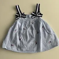 マザウェイズ　花刺繍付きトップス