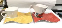 Villeroy & Boch カップ＆ソーサー 2客セット