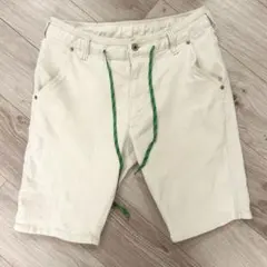 EDWIN ER637C ショートパンツ Lサイズ アイボリー　白　ホワイト
