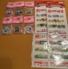 明治 サンリオキャラクター シリコンリング付アクリルチャーム 全6種　おまけ付