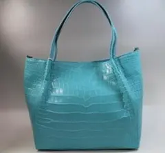 クロコダイル バッグ 本物 サイズ特大 トートバッグ マット仕上げ 1点 