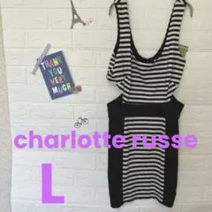 charlotte russe ノースリーブ ワンピース 【L】