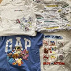 パウパトロール　Tシャツ　4枚セット　110cm