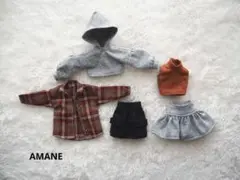 リカちゃん ハンドメイド服 5点セット+015