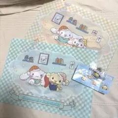 シナモロール　くら寿司　下敷き　フィギア