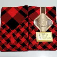 千鳥柄　レトロ座布団カバー 2枚セット