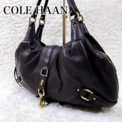 未使用 COLE HAAN レザー ハンドバッグ y2k archive シボ革