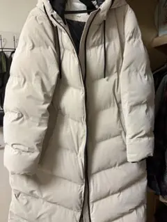 ★最終値下★ ZARA ウィンドプルーフフード付きロングラバー加工アノラック