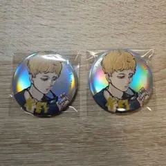 ハイキュー!! Trip to Tokyo 缶バッジ 2個セット 「月島」