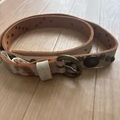 ディーゼル　牛革ベルト