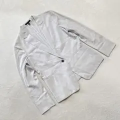 ICB テーラードジャケット ベージュ シングルボタン 11