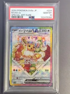 【PSA10】 イーブイex SAR SV8a テラスタルフェス 224/187