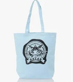 WACHIFIELD ダヤン　水色　トートバッグ 猫デザイン