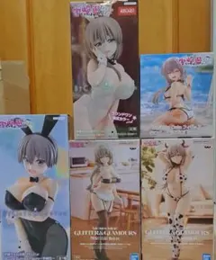 【宇崎ちゃんは遊びたい！】　プライズ　フィギュア　まとめ売り　5体