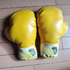 希少　あしたのジョーボクシンググローブ イエローカーロス・リベラバージョン