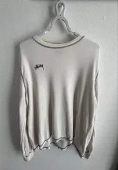 stussy サーマル　クリーム色のサムネイル