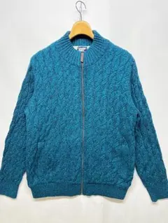 ジップアップ ニット