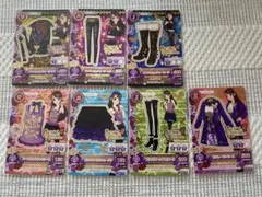 アイカツカード 第3弾 紫吹蘭 ファントムレディーコーデ N・Rまとめ売り