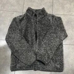 UNIQLO フリースジャケット 150サイズ グレー　キッズ