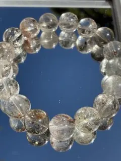 水晶　ブレスレット　ルチルクォーツ