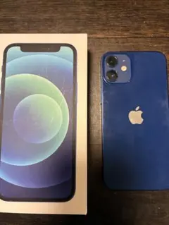 iPhone12mini ブルー本体 SIMフリー 【iFace付】本日限定値下