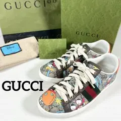 GUCCI グッチ スニーカー シェリーライン 刺繍 0616③ - メルカリ