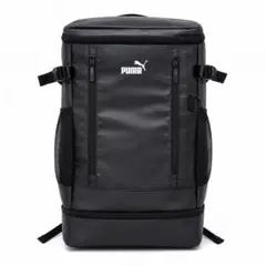 【未使用級】 PUMA プーマ 40L スクエアリュック 通学 部活 黒　防水のサムネイル