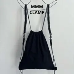 パラコード ハンドメイド ナップサック グレー 黒 キャンバス生地 リュック