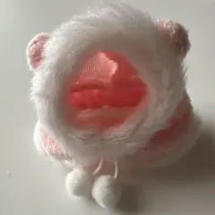 すみっコぐらし ピンクのくまさんポンチョ おきがえ てのりぬいぐるみ用