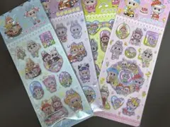 【新品・未開封】LABUBUラブブ水シール4枚セット