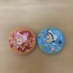 おジャ魔女どれみ　刺繍缶バッジ