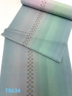 小紋 紋意匠 個性的 正絹 反物 T8548 - メルカリ
