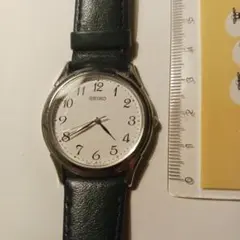 SEIKO アナログ腕時計 ホワイト/ブラック