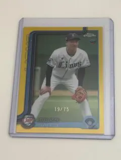 齋藤大翔 75シリ 2025 topps Chrome NPB 西武ライオンズ