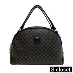美品　CELINE セリーヌ マカダム柄ハンドバッグ オールドセリーヌ