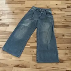 ＷEGOワイドレッグデニム Mサイズ