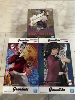 【新品未開封】鬼滅の刃 フィギュア 3点セット 童磨 冨岡義勇 胡蝶しのぶ