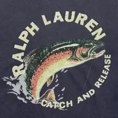 【訳あり品】 ラルフローレン　トラウト　フィッシング　Tシャツ　ヴィンテージ