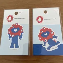 新品　関西　大阪万博　ミャクミャク　ステッカー　2枚セット