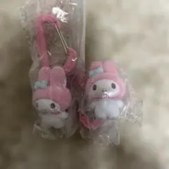 サンリオキャラクターズカラフルカラビナマスコットチャーム　2個セット